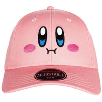 Kirby - Pink Big Face Hat (Embroidered) - Bioworld- Image 1