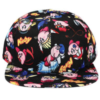 Kirby - Powered Up Snapback Hat (All Over Print, Sublimated, Flat Bill) - Bio...- Image 1