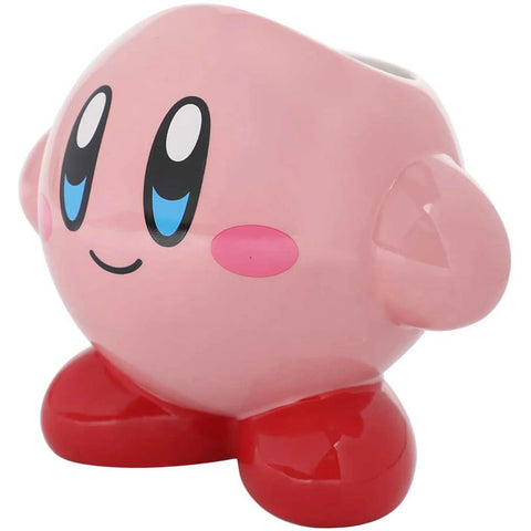 Kirby - Smiling Kirby Sculpted Mug (Ceramic, 16 oz.) - Bioworld