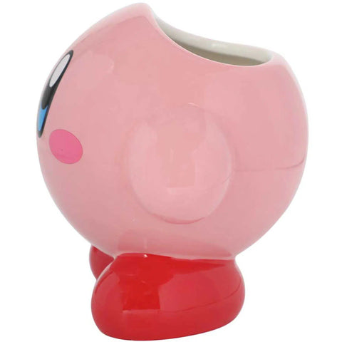 Kirby - Smiling Kirby Sculpted Mug (Ceramic, 16 oz.) - Bioworld