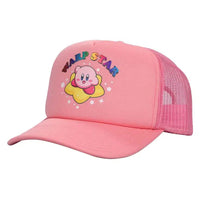 Kirby - Warp Star Trucker Hat (Pink, Foil Print) - Bioworld- Image 4