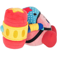 Kirby and the Forgotten Land - Toy Hammer Kirby Plush (4") - Little Buddy- Image 4