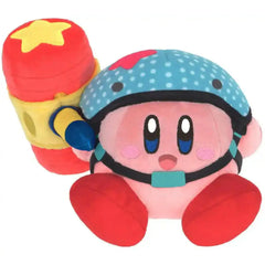 Kirby and the Forgotten Land - Toy Hammer Kirby Plush (4") - Little Buddy