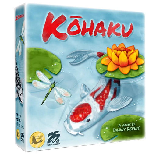Kohaku (2nd Edition) - Tile Placement Nature Board Game for Family, Adults, and Children (1-4 Players, Ages 10+) - 25th Century Games