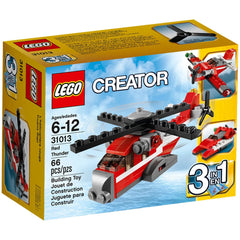 LEGO [3 in 1] - Red Thunder Building Set - Creator Series (31013)