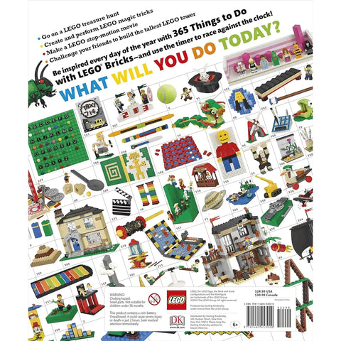 LEGO - 365 Things to Do with LEGO Bricks Hardcover Activity Book - DK Publishing - (2021)