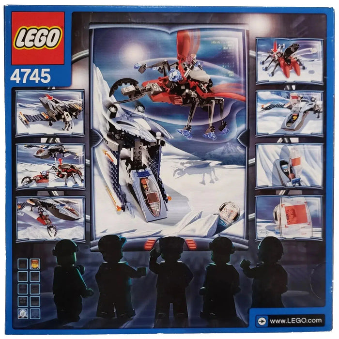 LEGO [Alpha Team] - Blue Eagle versus Snow Crawler Building Set - Mission Deep Freeze Series (4745)
