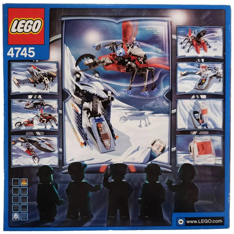 LEGO [Alpha Team] - Blue Eagle versus Snow Crawler Building Set - Mission Deep Freeze Series (4745)