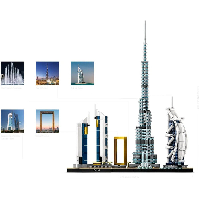 LEGO [Architecture] - Dubai Building Set - Skylines Series (21052)