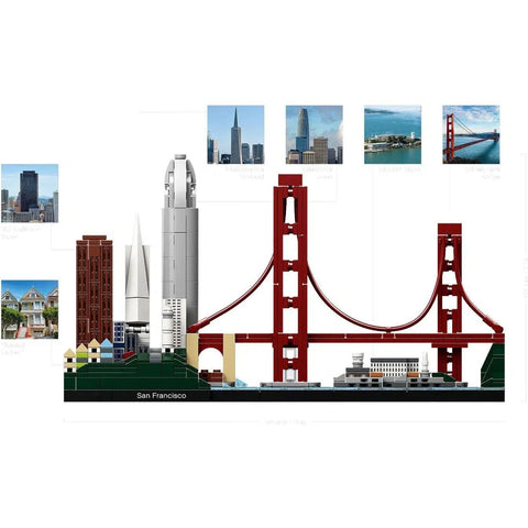 LEGO [Architecture] - San Francisco Building Set - Skylines Series (21043)