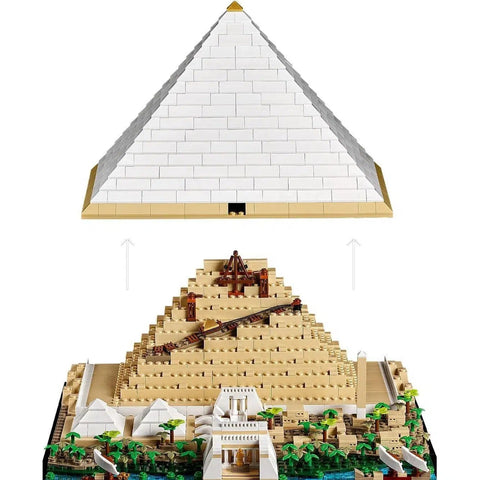 LEGO [Architecture] - The Great Pyramid of Giza Building Set - Landmark Series (21058)