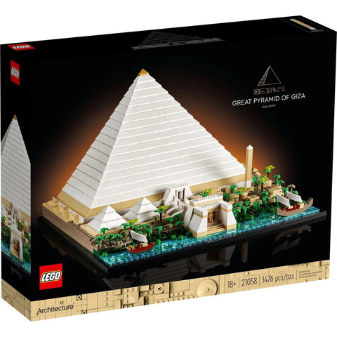 LEGO [Architecture] - The Great Pyramid of Giza Building Set - Landmark Series (21058)