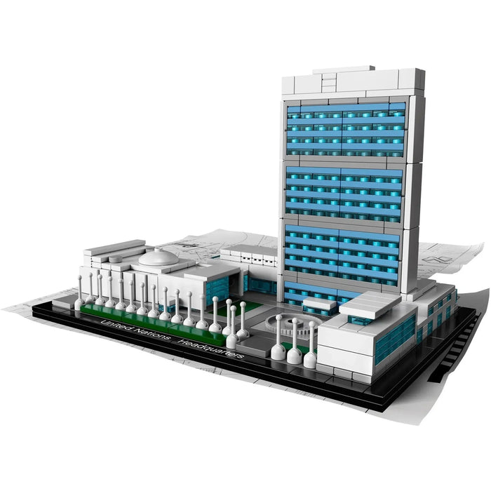 LEGO [Architecture] - United Nations Headquarters Building Set - Landmark Series (21018)