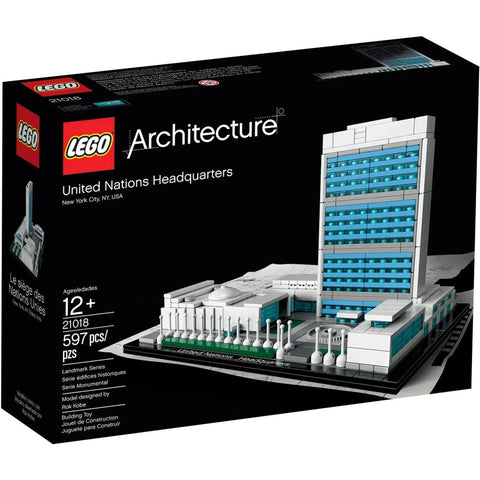 LEGO [Architecture] - United Nations Headquarters Building Set - Landmark Series (21018)