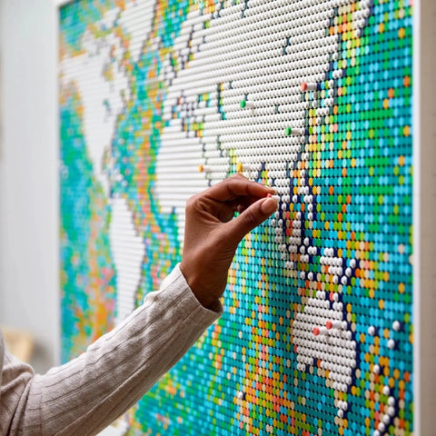 LEGO [Art] - World Map Building Set -Miscellaneous Series (31203) - Image 10
