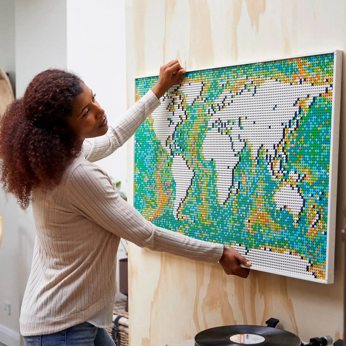 LEGO [Art] - World Map Building Set -Miscellaneous Series (31203)