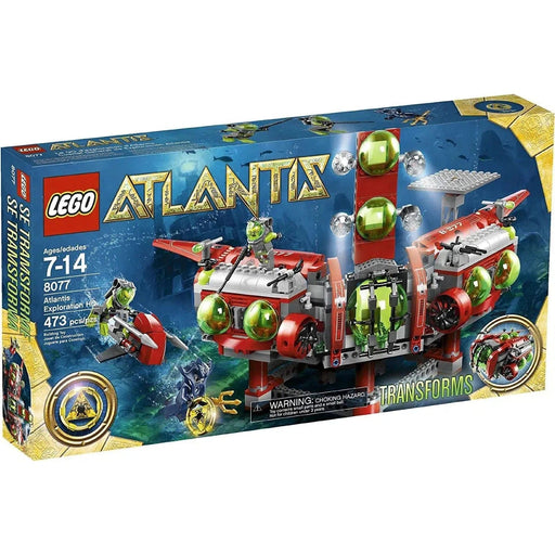 LEGO [Atlantis] - Atlantis Exploration HQ Building Set - Series (8077)