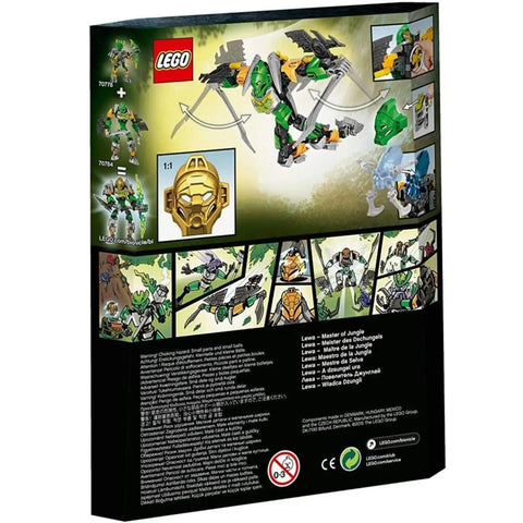 LEGO [Bionicle] - Lewa- Master of Jungle Building Set - Toa Masters Series (70784) - Image 3