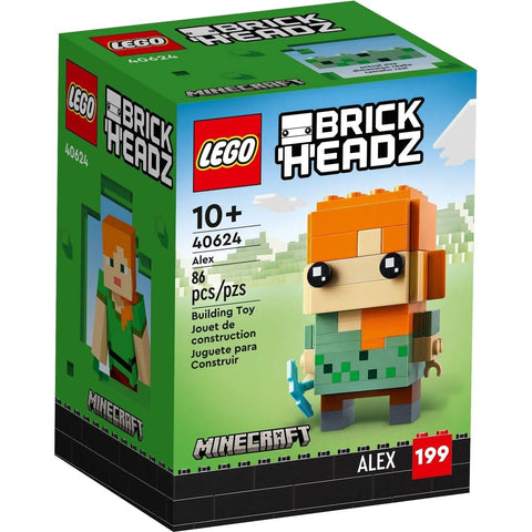 LEGO [BrickHeadz] - Alex Building Set - Minecraft Series (40624)
