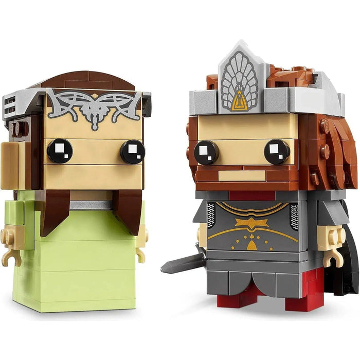 LEGO [BrickHeadz] - Aragorn & Arwen Building Set - The Lord of the Rings Series (40632)