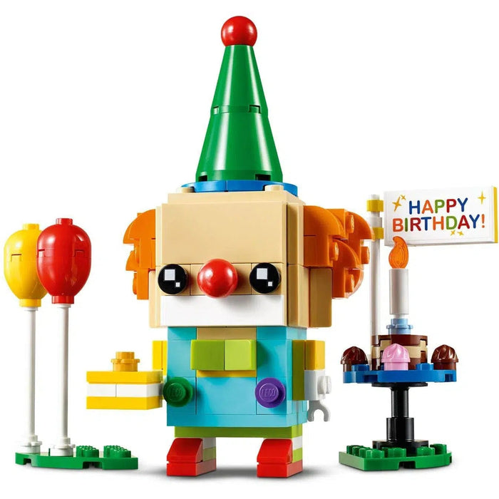 LEGO [BrickHeadz] - Birthday Clown Building Set - Seasonal Series (40348)