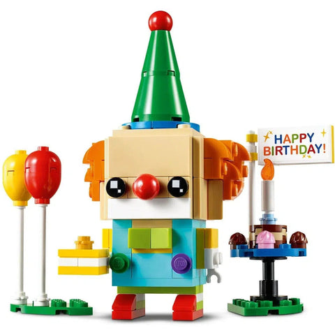 LEGO [BrickHeadz] - Birthday Clown Building Set - Seasonal Series (40348)