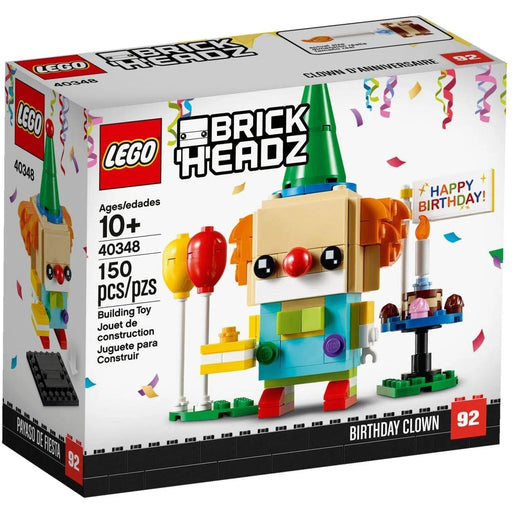 LEGO [BrickHeadz] - Birthday Clown Building Set - Seasonal Series (40348)