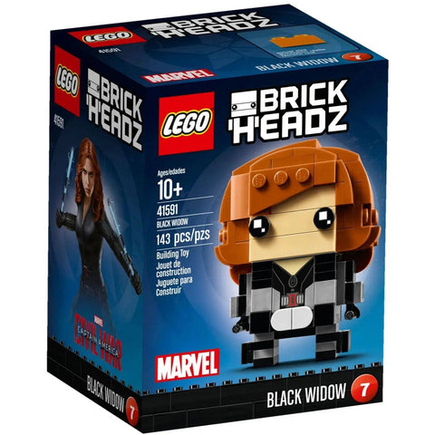 LEGO [BrickHeadz] - Black Widow Building Set - Marvel Super Heroes Series (41591)