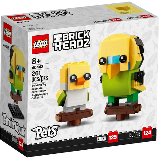 LEGO [BrickHeadz] - Budgies Building Set - Pets Series (40443)