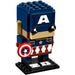 LEGO [BrickHeadz] - Captain America Building Set - Marvel Super Heroes Series (41589)