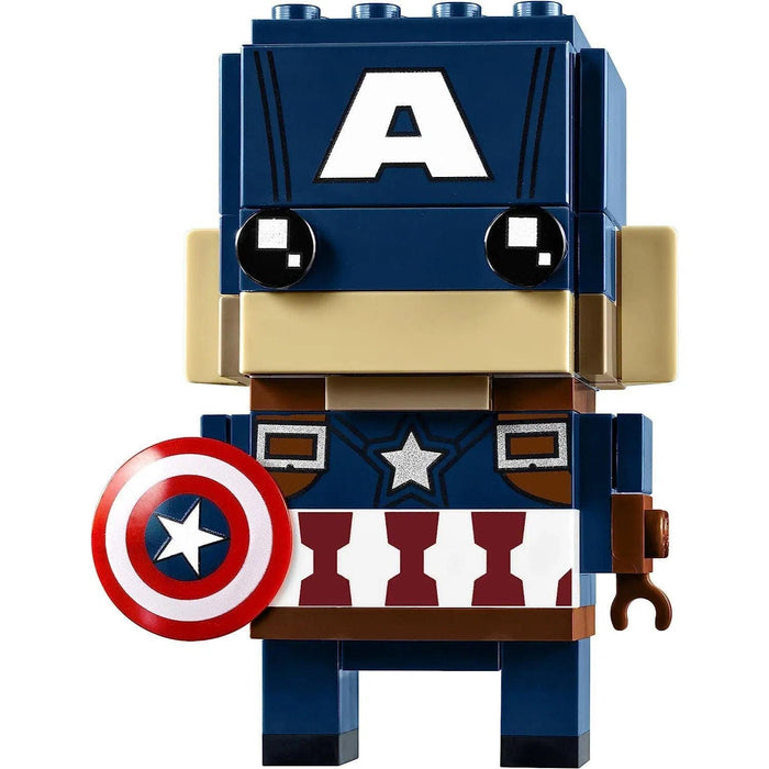 LEGO [BrickHeadz] - Captain America Building Set - Marvel Super Heroes Series (41589)
