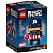 LEGO [BrickHeadz] - Captain America Building Set - Marvel Super Heroes Series (41589)