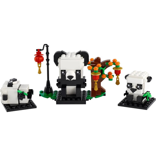LEGO [BrickHeadz] - Chinese New Year Pandas Building Set - Seasonal Series (40466)