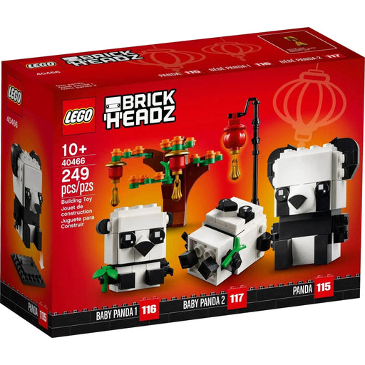 LEGO [BrickHeadz] - Chinese New Year Pandas Building Set - Seasonal Series (40466)