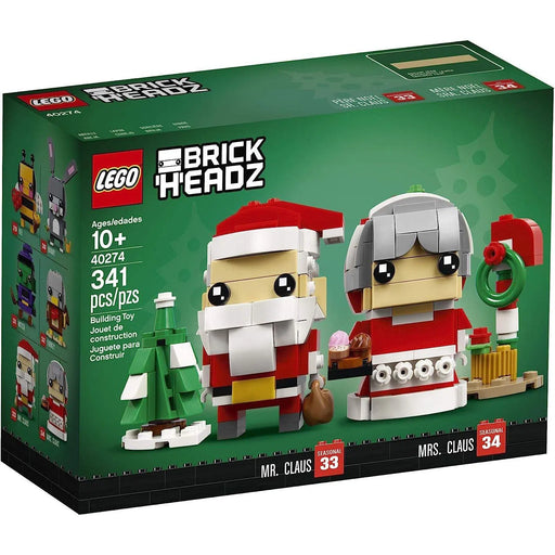 LEGO [BrickHeadz: Christmas] - Mr. & Mrs. Claus (40274)