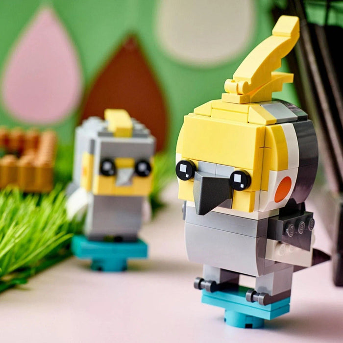 LEGO [BrickHeadz] - Cockatiel Building Set - Pets Series (40481)