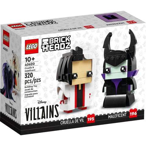 LEGO [BrickHeadz] - Cruella & Maleficent Building Set - Disney Series (40620)
