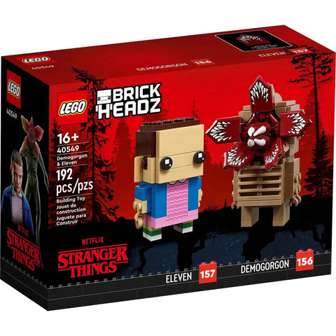 LEGO [BrickHeadz] - Demogorgon & Eleven Building Set - Stranger Things Series (40549)