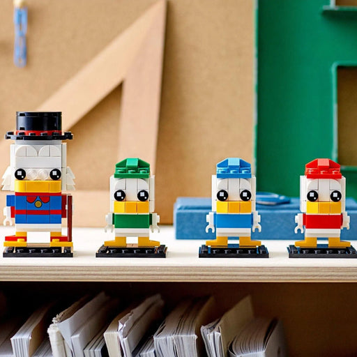 LEGO [BrickHeadz: Disney's Ducktales] - Scrooge McDuck, Huey, Dewey & Louie (40477)