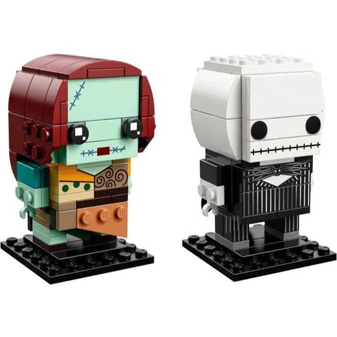 LEGO [BrickHeadz: Disney's The Nightmare Before Christmas] - Jack Skellington & Sally Building Set (41630)