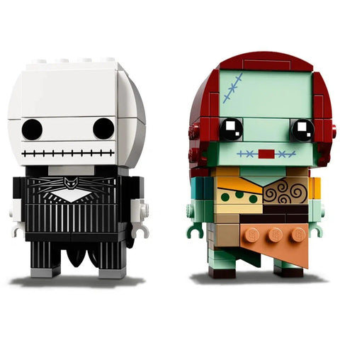 LEGO [BrickHeadz: Disney's The Nightmare Before Christmas] - Jack Skellington & Sally Building Set (41630)