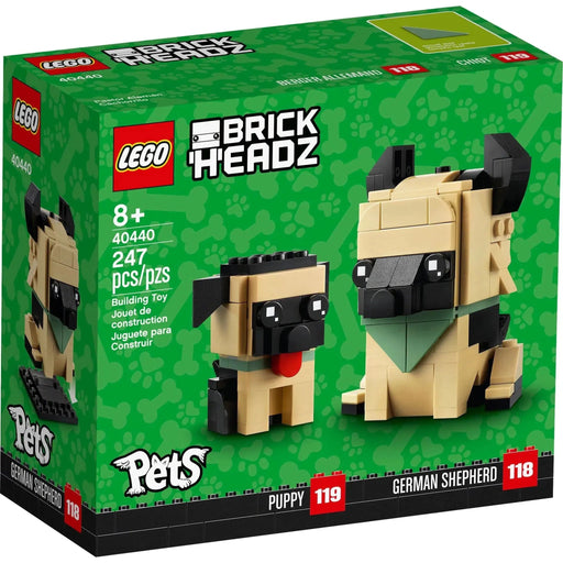 LEGO [BrickHeadz] - German Shepherds Building Set - Pets Series (40440)