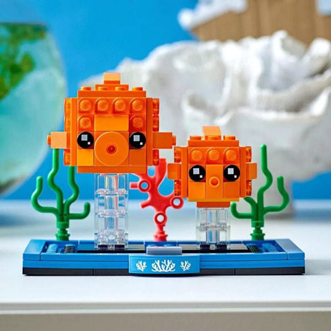LEGO [BrickHeadz] - Goldfish Building Set - Pets Series (40442)