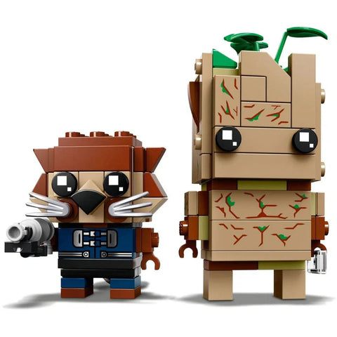LEGO [BrickHeadz] - Groot & Rocket Building Set - Marvel Super Heroes Series (41626)