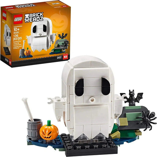 LEGO [BrickHeadz] - Halloween Ghost Building Set - Seasonal Series (40351)
