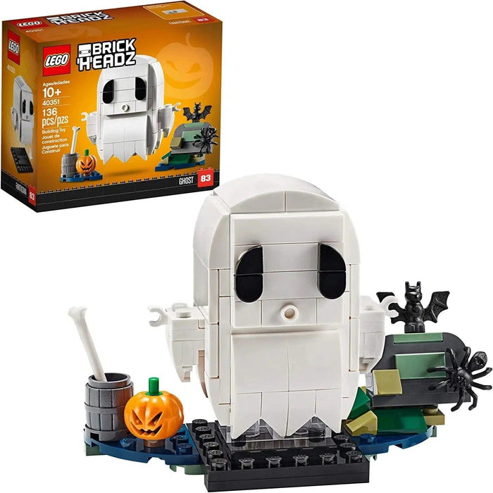 LEGO [BrickHeadz] - Halloween Ghost Building Set - Seasonal Series (40351)