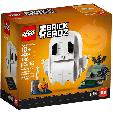 LEGO [BrickHeadz] - Halloween Ghost Building Set - Seasonal Series (40351)