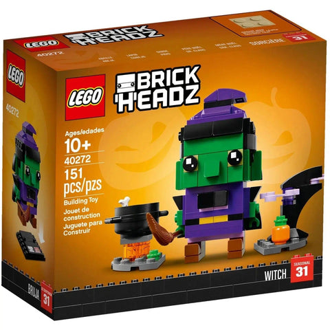LEGO [BrickHeadz] - Halloween Witch Building Set - Seasonal Series (40272)