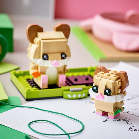 LEGO [BrickHeadz] - Hamster Building Set - Pets Series (40482)