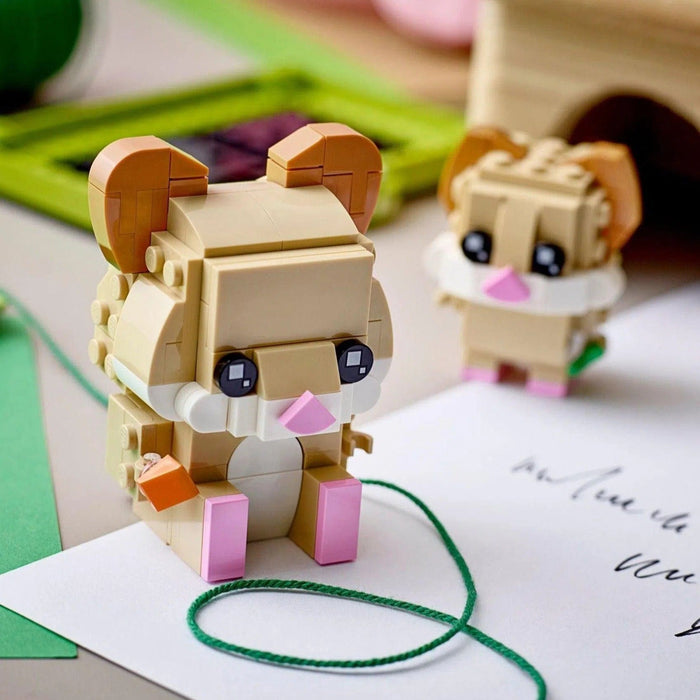 LEGO [BrickHeadz] - Hamster Building Set - Pets Series (40482)